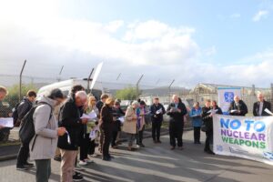 Clyde Navy base, Scotland, demonstration